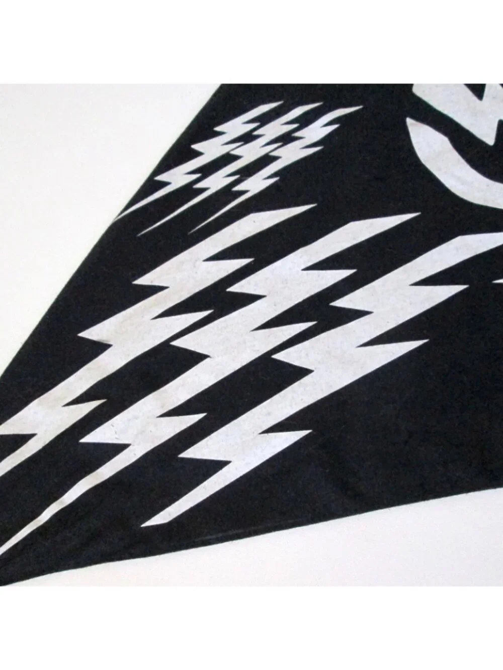 Electric Skate Surf Snow Lightning Bolt Logo Black Bandana 22